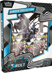 Front of Black Bolt Binder Collection