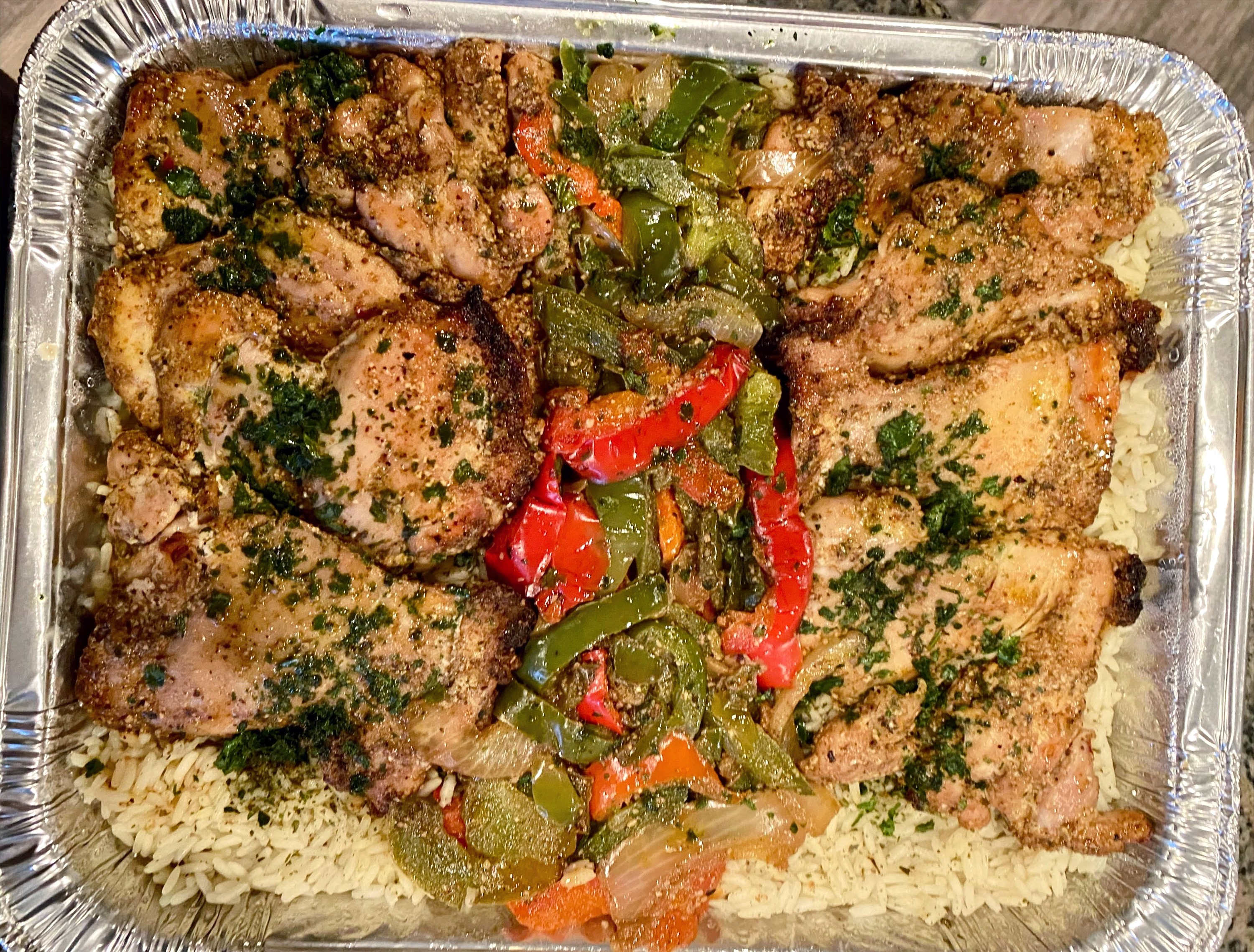 Arranged Food and Objects