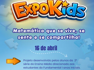 Vem aí... Expokids