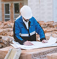 Architect Checking Plans