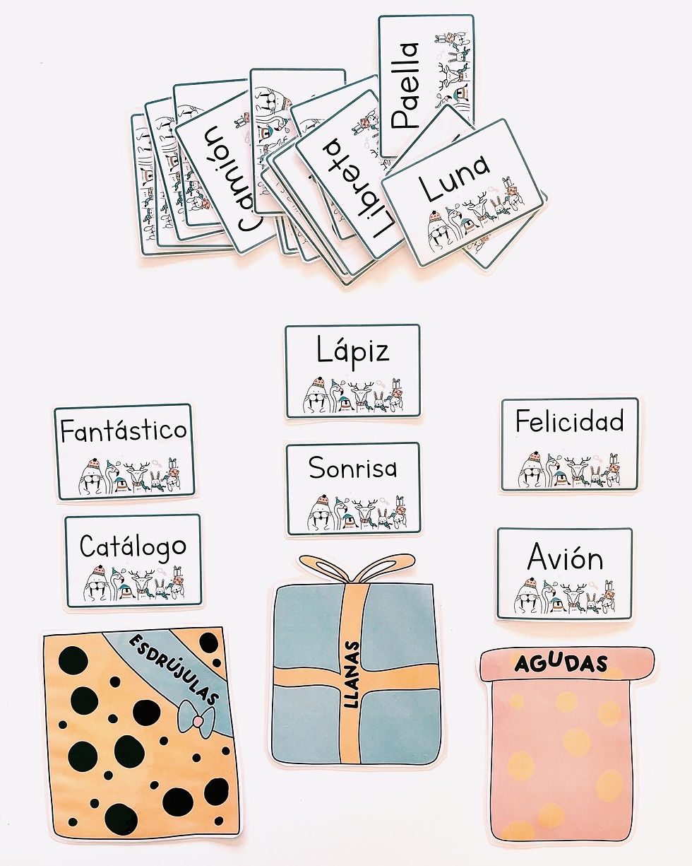 Acentuación Navidad