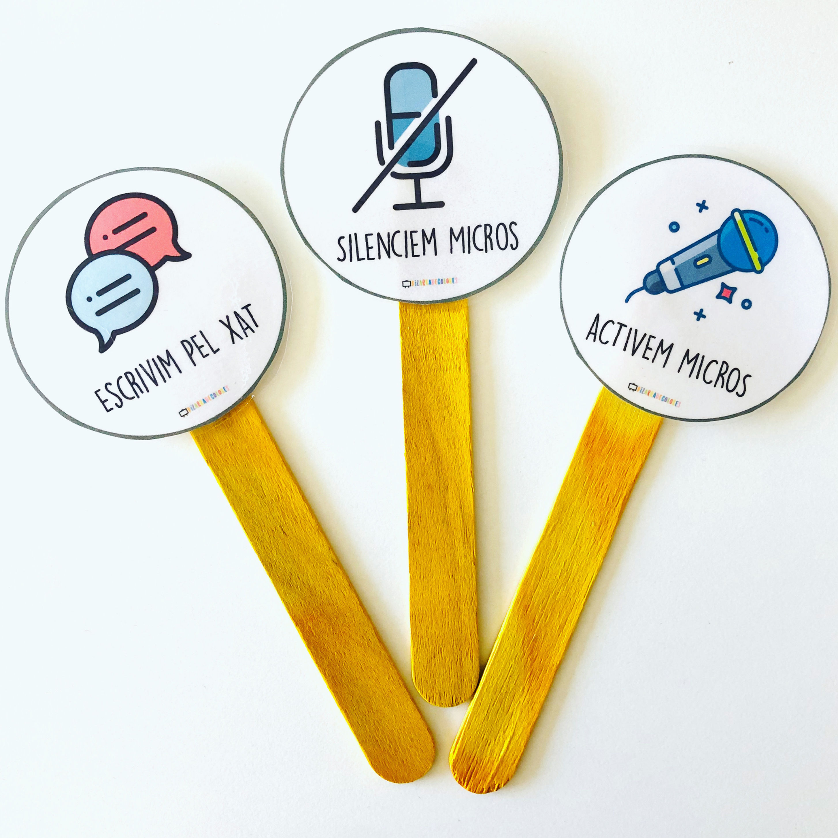 Tarjetas clases online