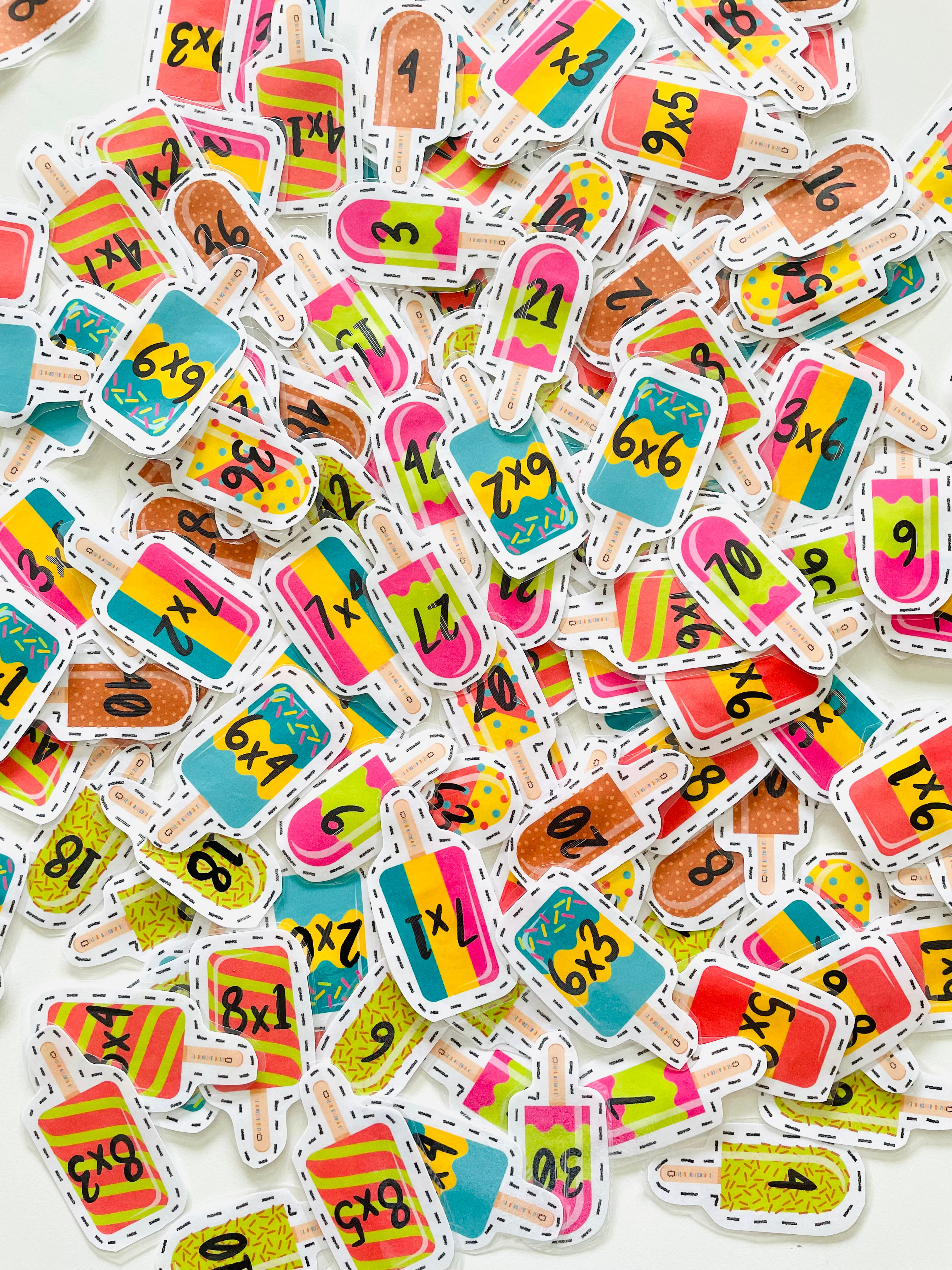 Multiplicaciones de helados