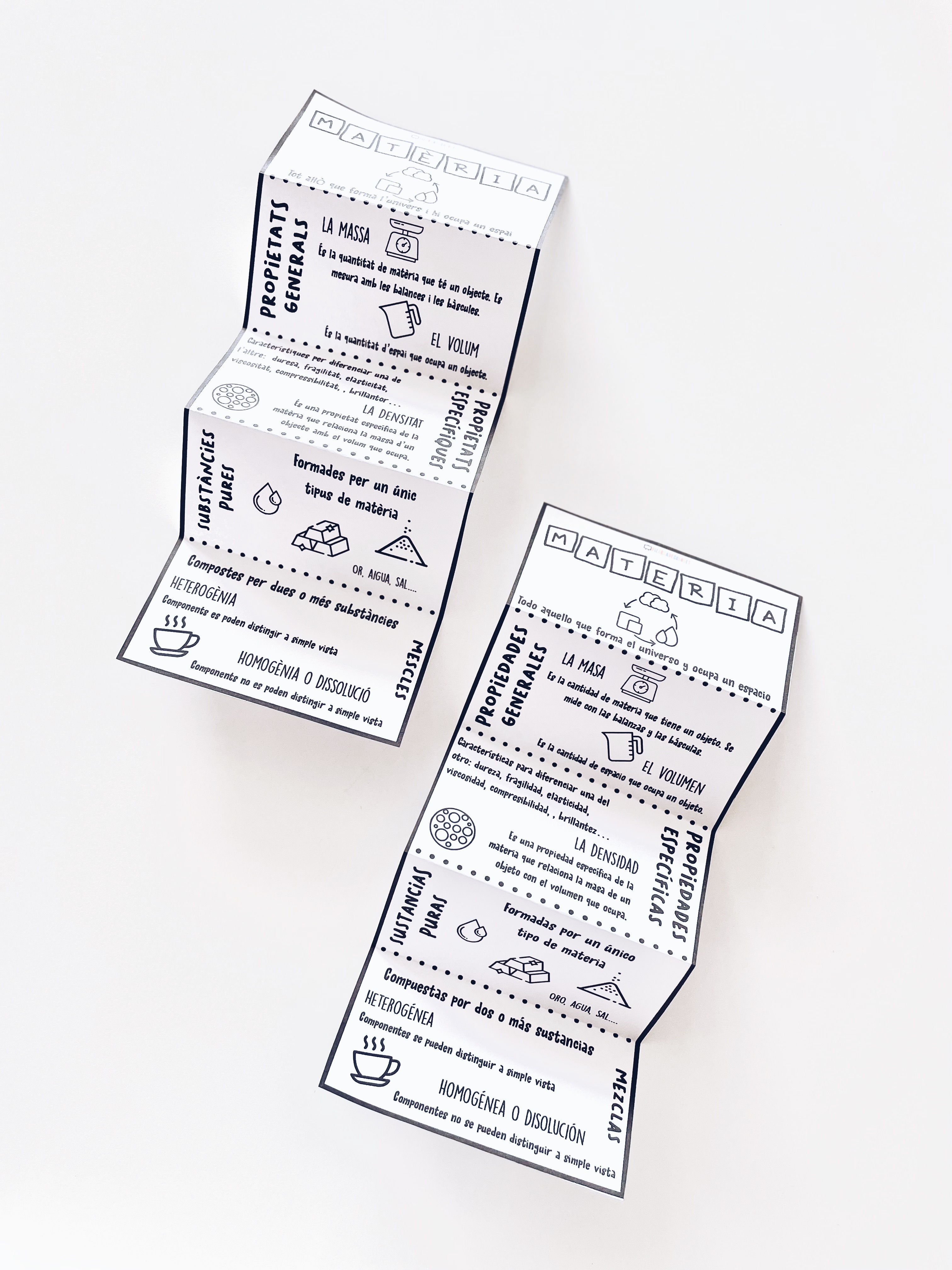 Lapbook de la materia