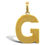 Thumbnail: Initial Pendant, Block