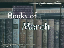 a picture with books reading "Books of March"