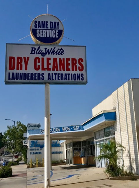 Welcome to Blue White Cleaners in Whittier. Dry cleaning and laundry.