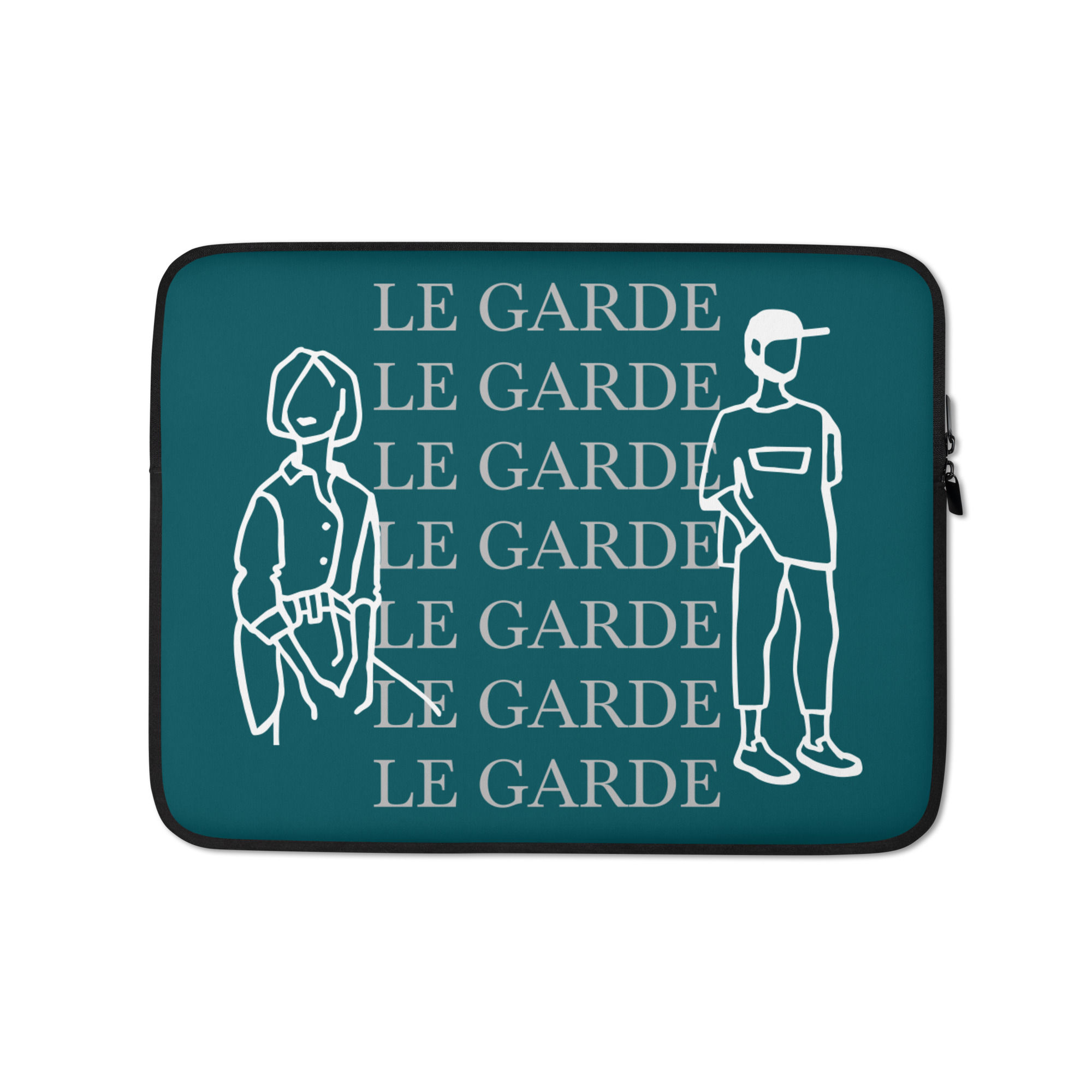Teal Le Garde Laptop Sleeve
