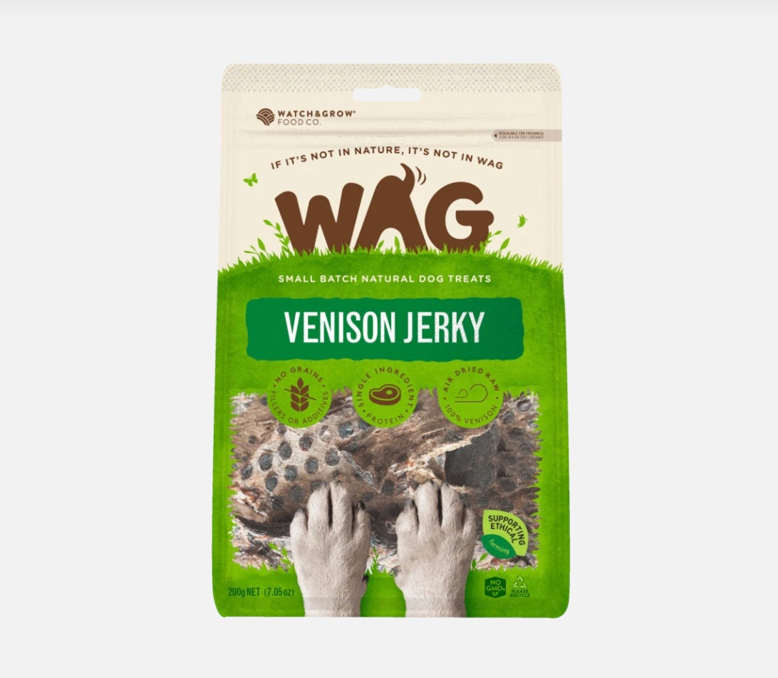 WAG – Venison Jerky (200g)