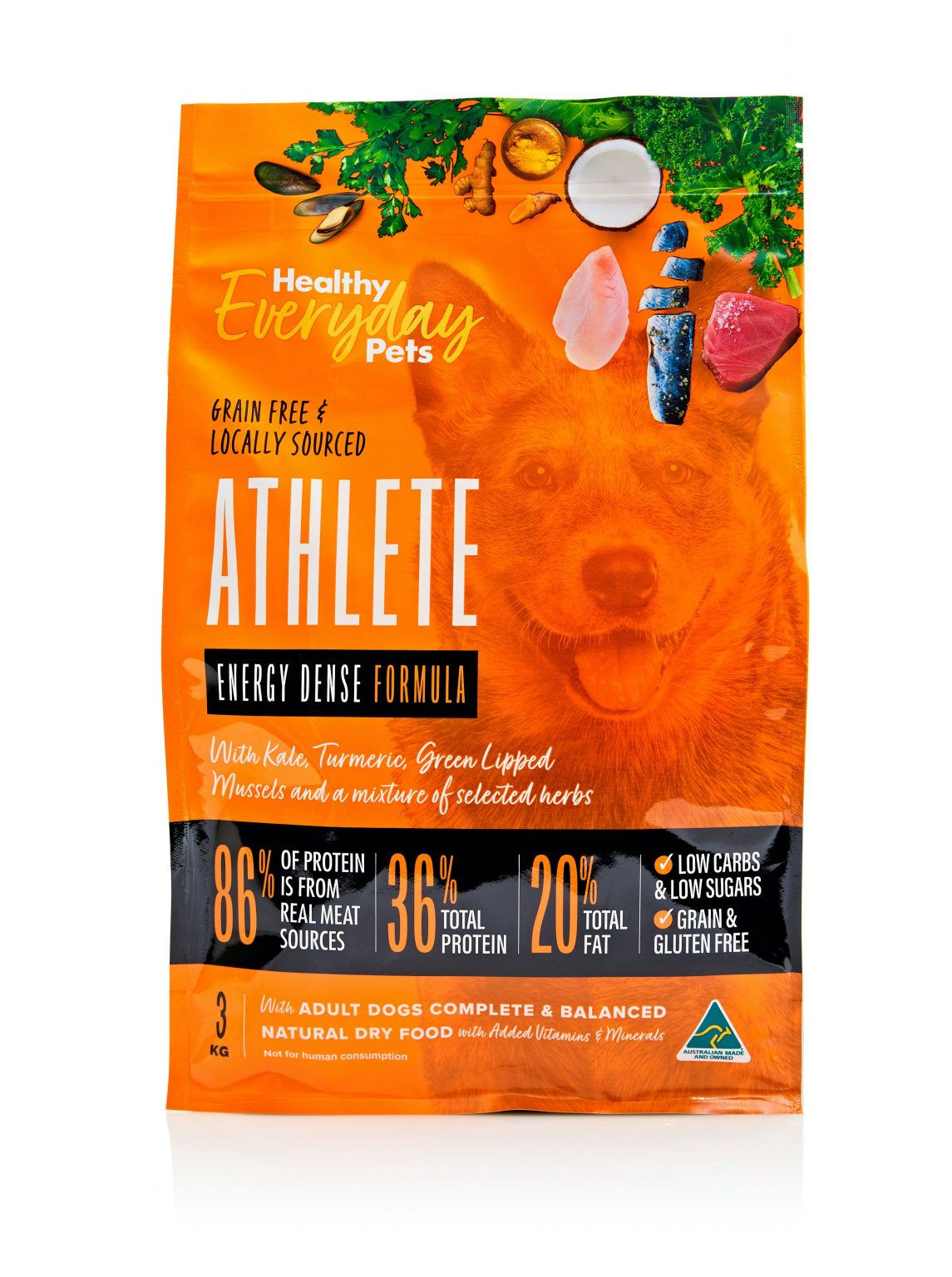 Healthy Everyday Pets – Dog Athlete 3kg
