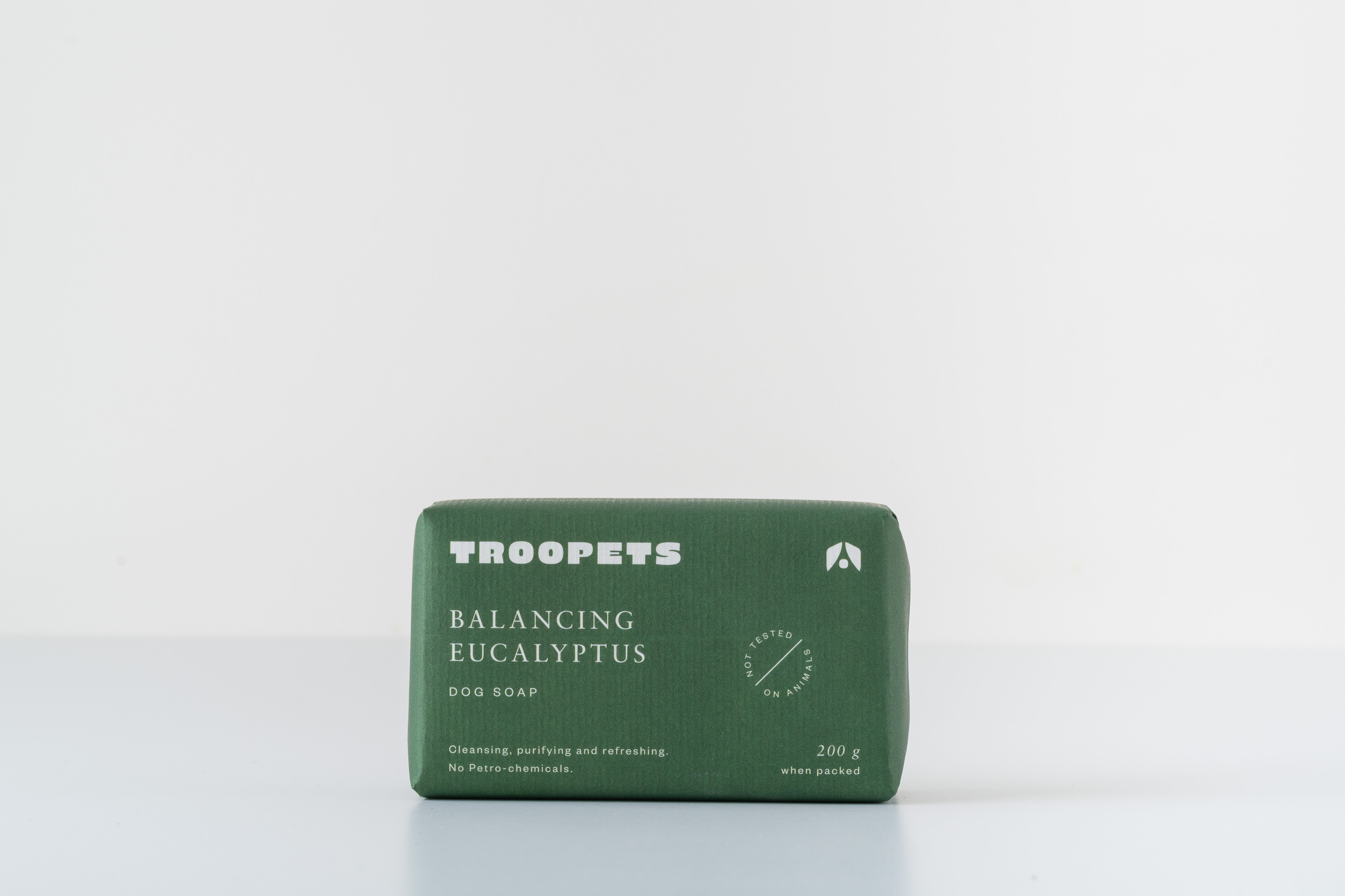 Troopets – Balancing Eucalyptus Dog Soap (200g)