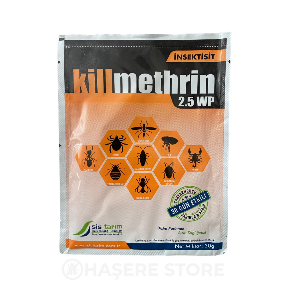 Killmethrin 2.5 WP Toz Haşere İlacı