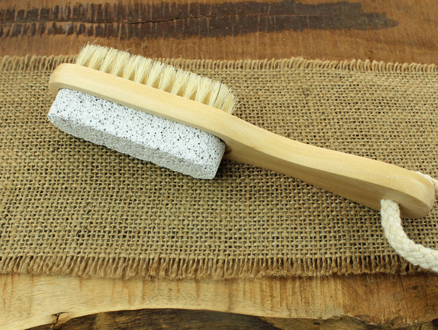 Pumice Brush with Handle