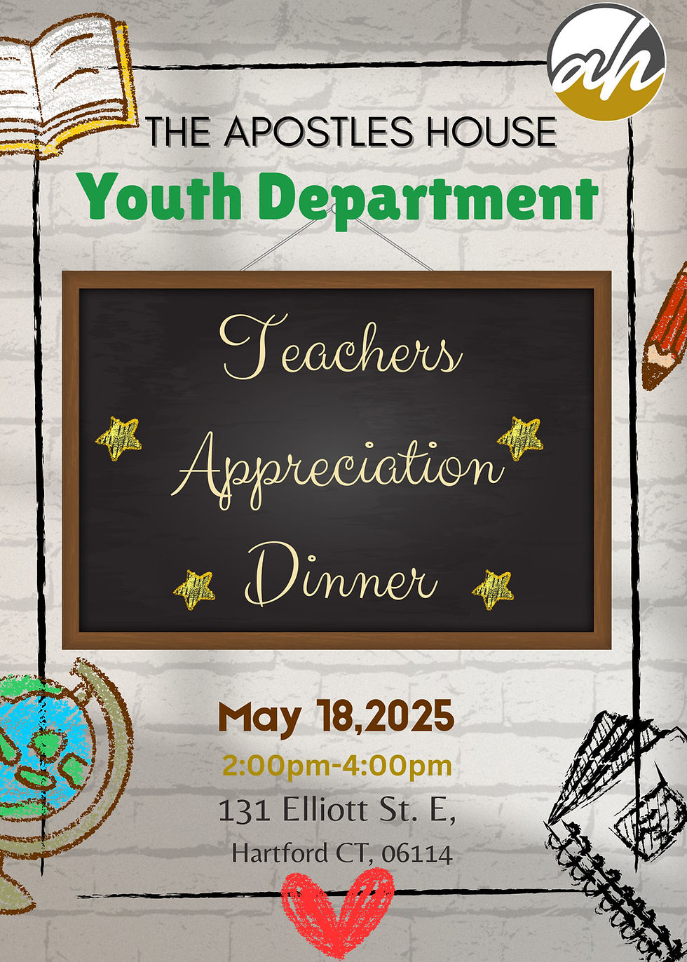 Teacher's Appreciation Dinner