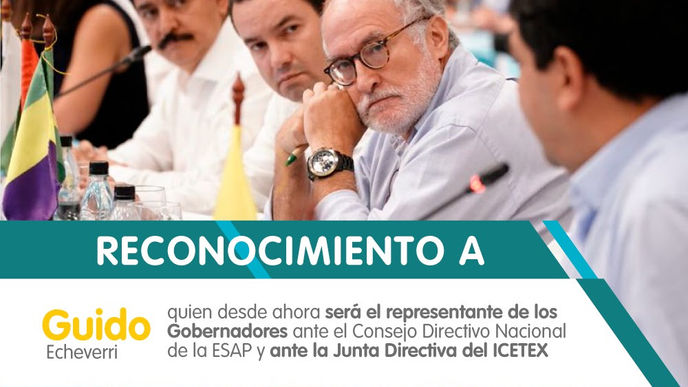 FEDERACIÓN DE DEPARTAMENTOS DESIGNÓ AL GOBERNADOR DE CALDAS COMO SU REPRESENTANTE ANTE LA ESAP Y EL