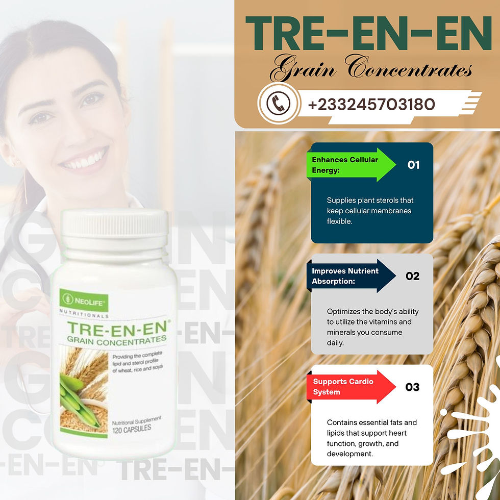 Doctor showing Neolife Tre-en-en Capsule 120