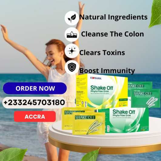 Grab Your Edmark Shake Off to Flush Out Toxins Naturally!