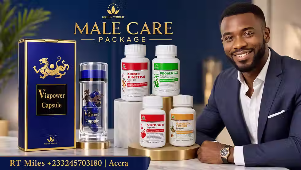 Green World Male Care - RT Miles Accra.