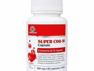 A bottle of Green World Super COQ10 Capsule