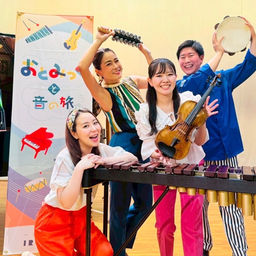 【2025/07/15】令和7年度ユニバーサル事業 おとみっくと音の旅〜世界の音をめぐろう!