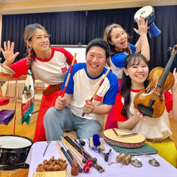 【2025/06/30】令和7年度ユニバーサル事業 おとみっくと音の旅〜世界の音をめぐろう!