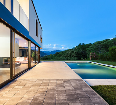 Maison de luxe moderne