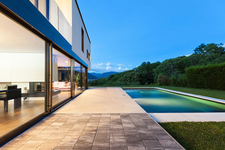 Maison de luxe moderne