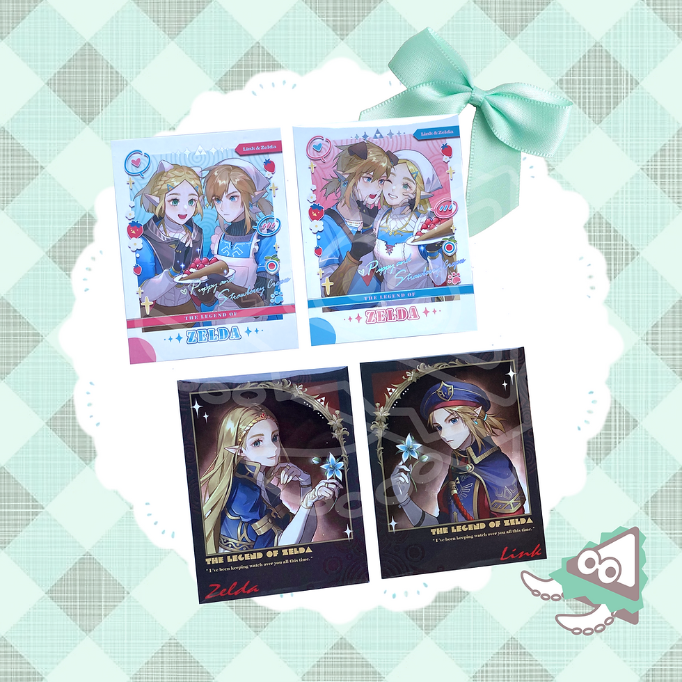 Thumbnail: Legend of Zelda | Link&Zelda Instant Photocard