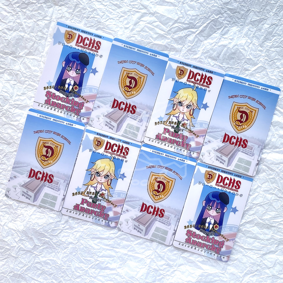 Thumbnail: Panty & Stocking | Student ID, Shikishi, Postcards | Student Series