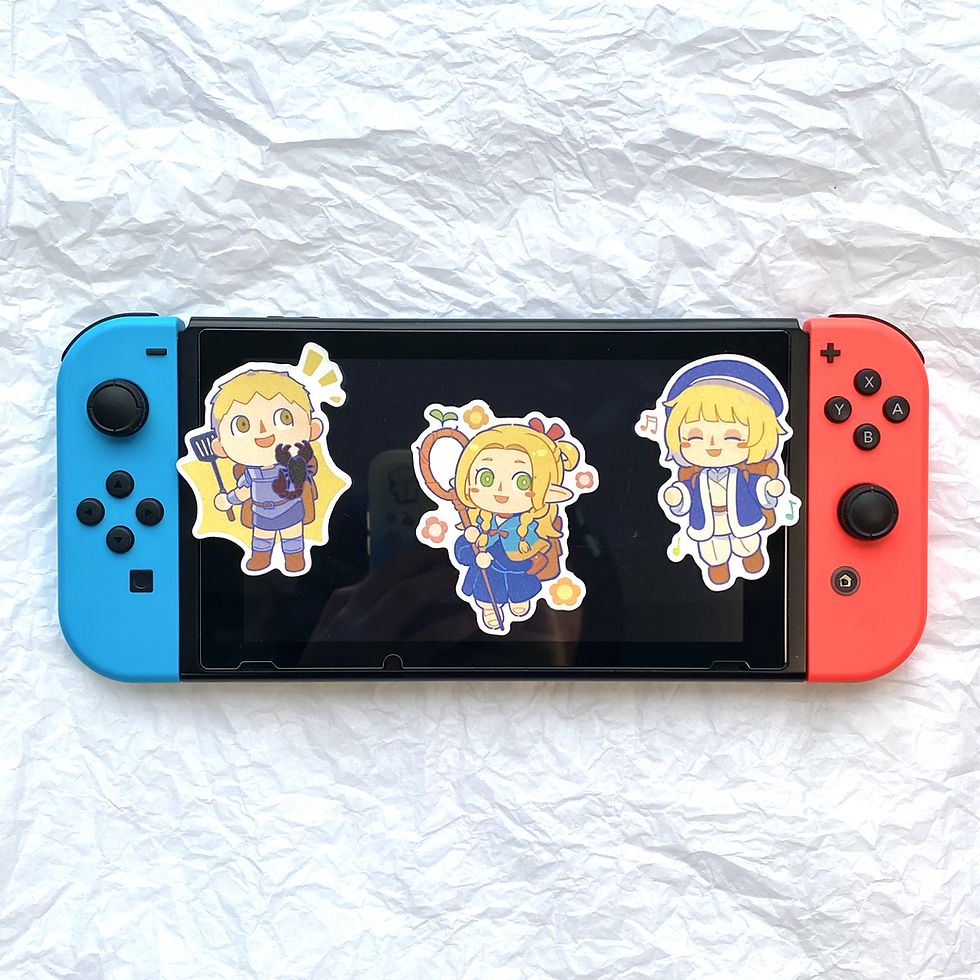 Thumbnail: Dungeon Meshi | Animal Crossing Cross Over Stickers