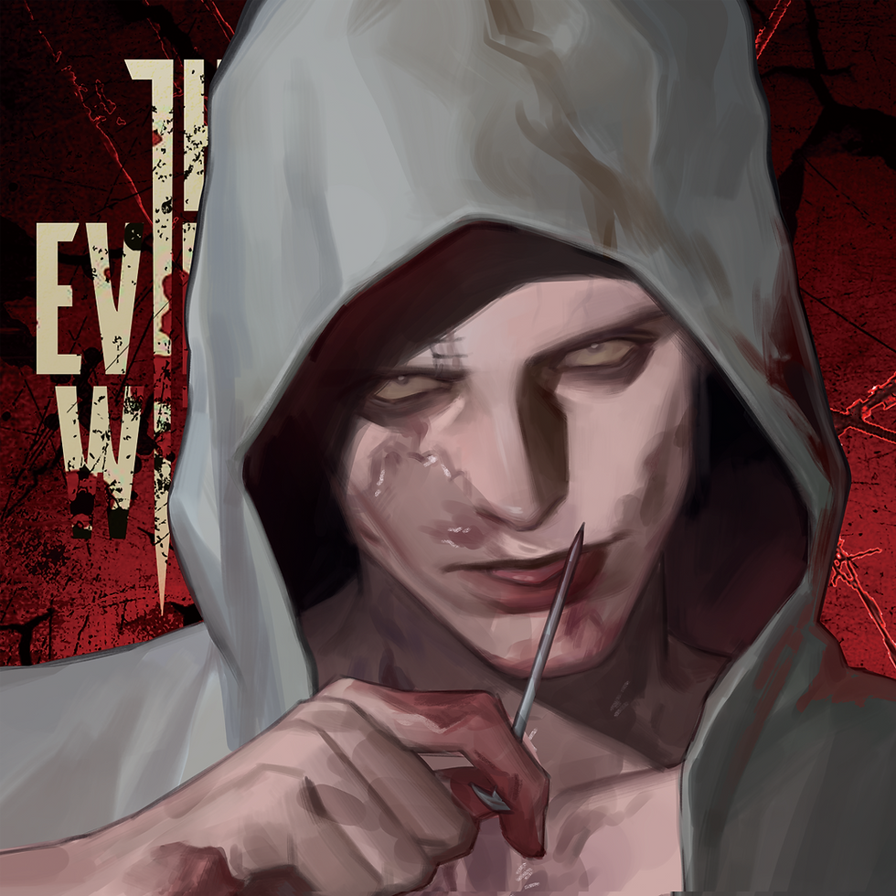 Thumbnail: The Evil Within｜Sebastian Joseph Ruvik Stefano Shikishi Prints - Game Fan Art