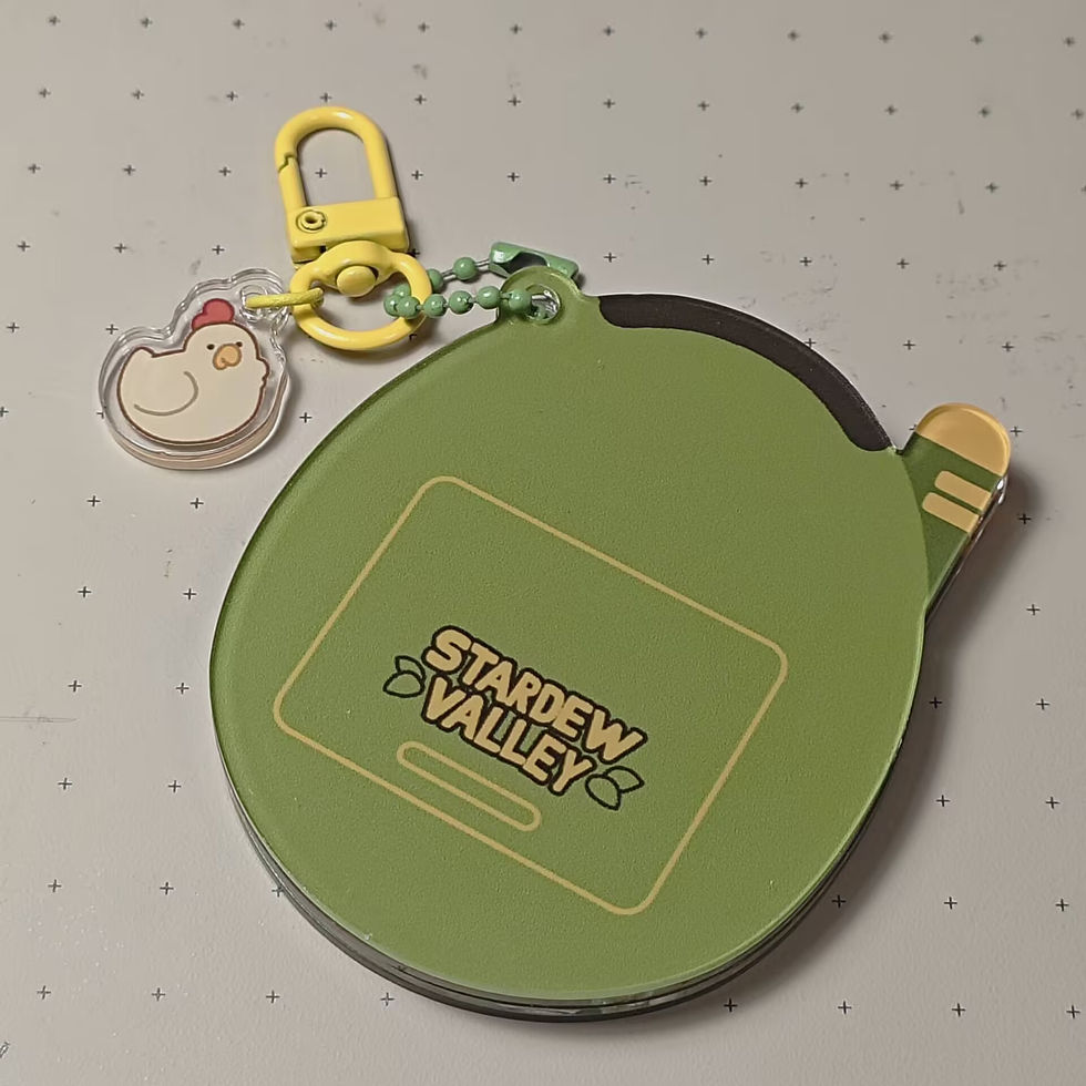 Thumbnail: Stardew Valley Tamagotchi Style Keychain Charm | Lenticular Card | Game Gift