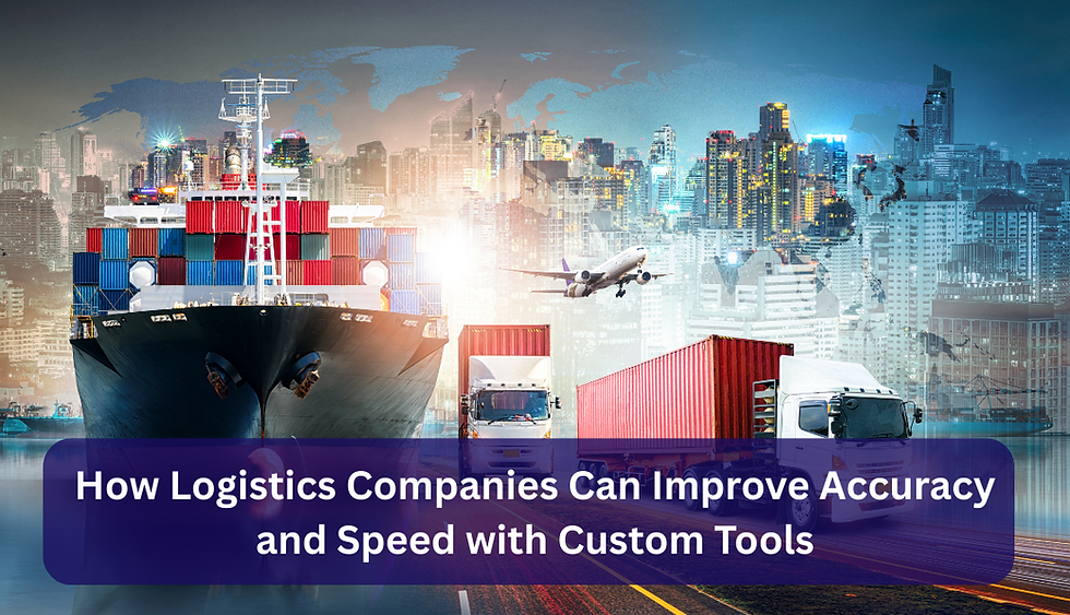 custom software for logistics company