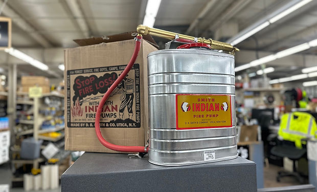 Indian 179014-1 5-gallon galvanized fire pump for farm, ranch, orchard and emergency use