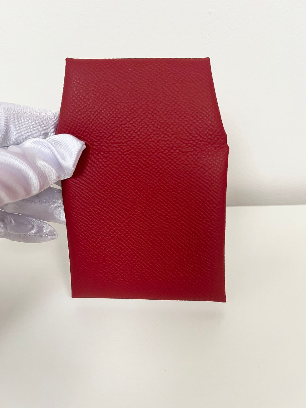Thumbnail: Hermes Bastia Change Purse Rouge H Epsom Leather