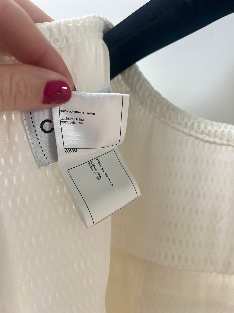Thumbnail: Chanel White Mini Dress Size 34