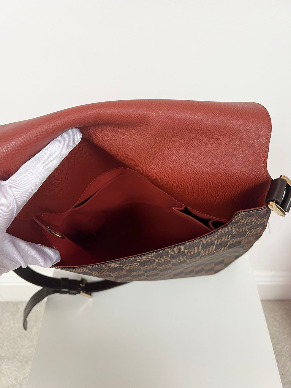 Thumbnail: Louis Vuitton Damier Ebene Musette Salsa GM