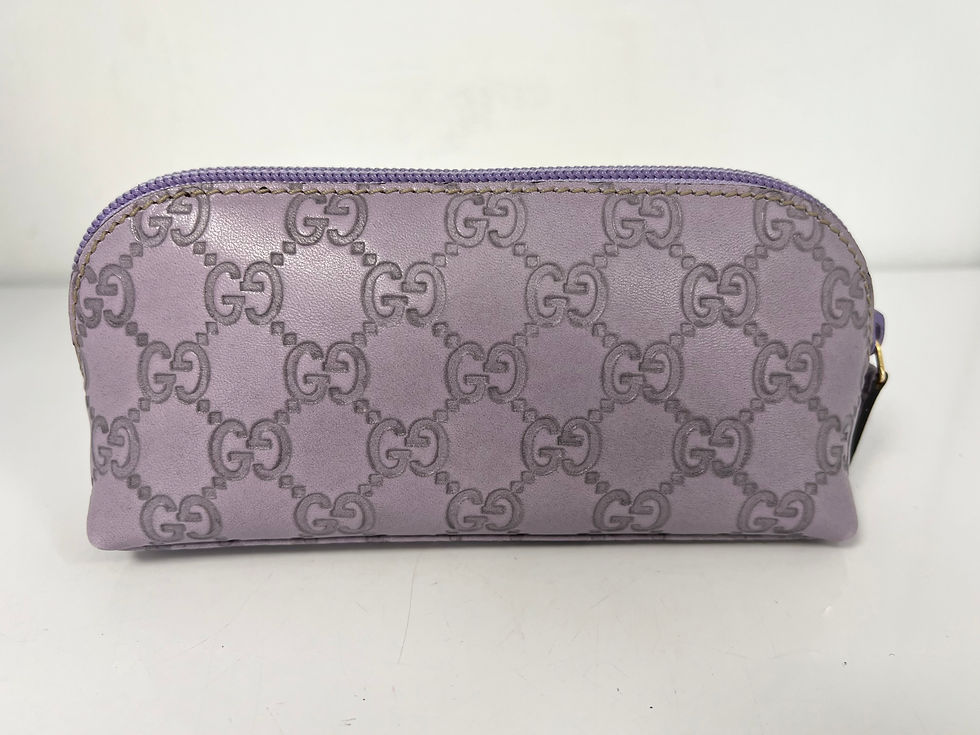 Thumbnail: Gucci Lilac GG Small Cosmetic Case