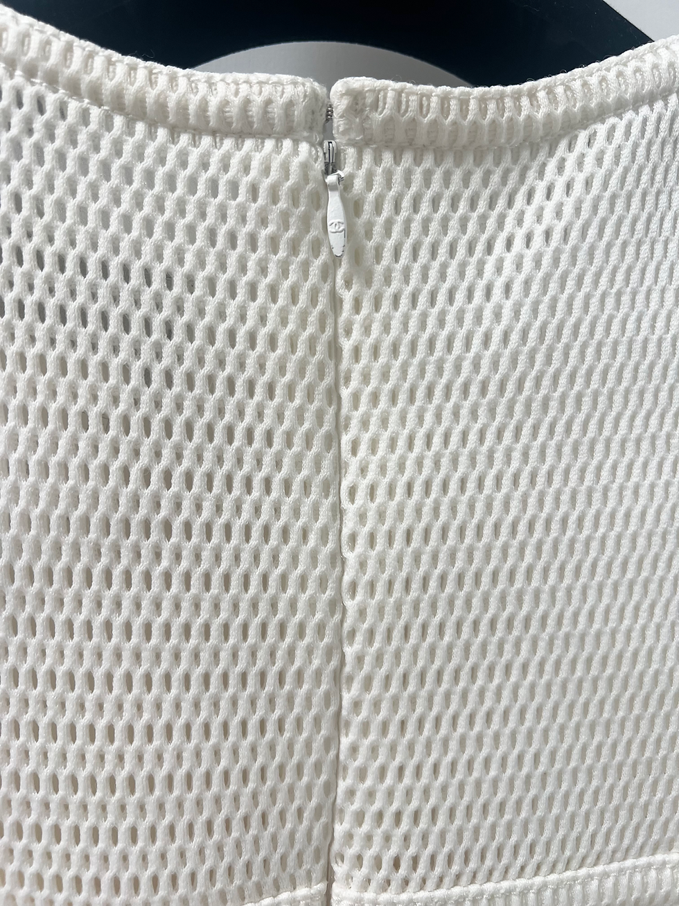 Thumbnail: Chanel White Mini Dress Size 34