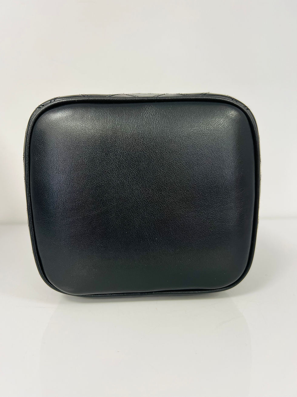 Thumbnail: Chanel Vintage Black Leather Vanity Case