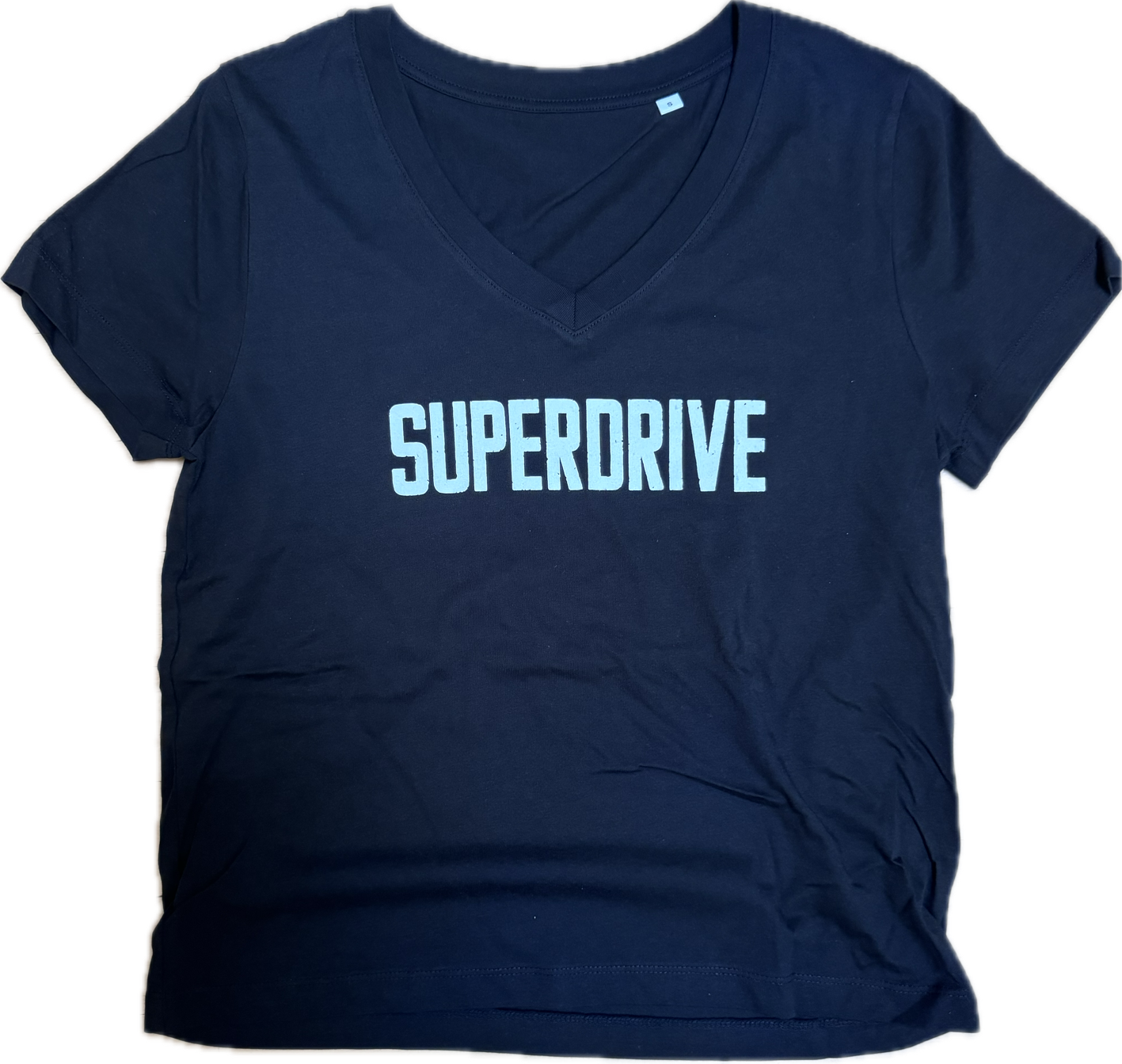 Ladies V Neck T-shirt Black