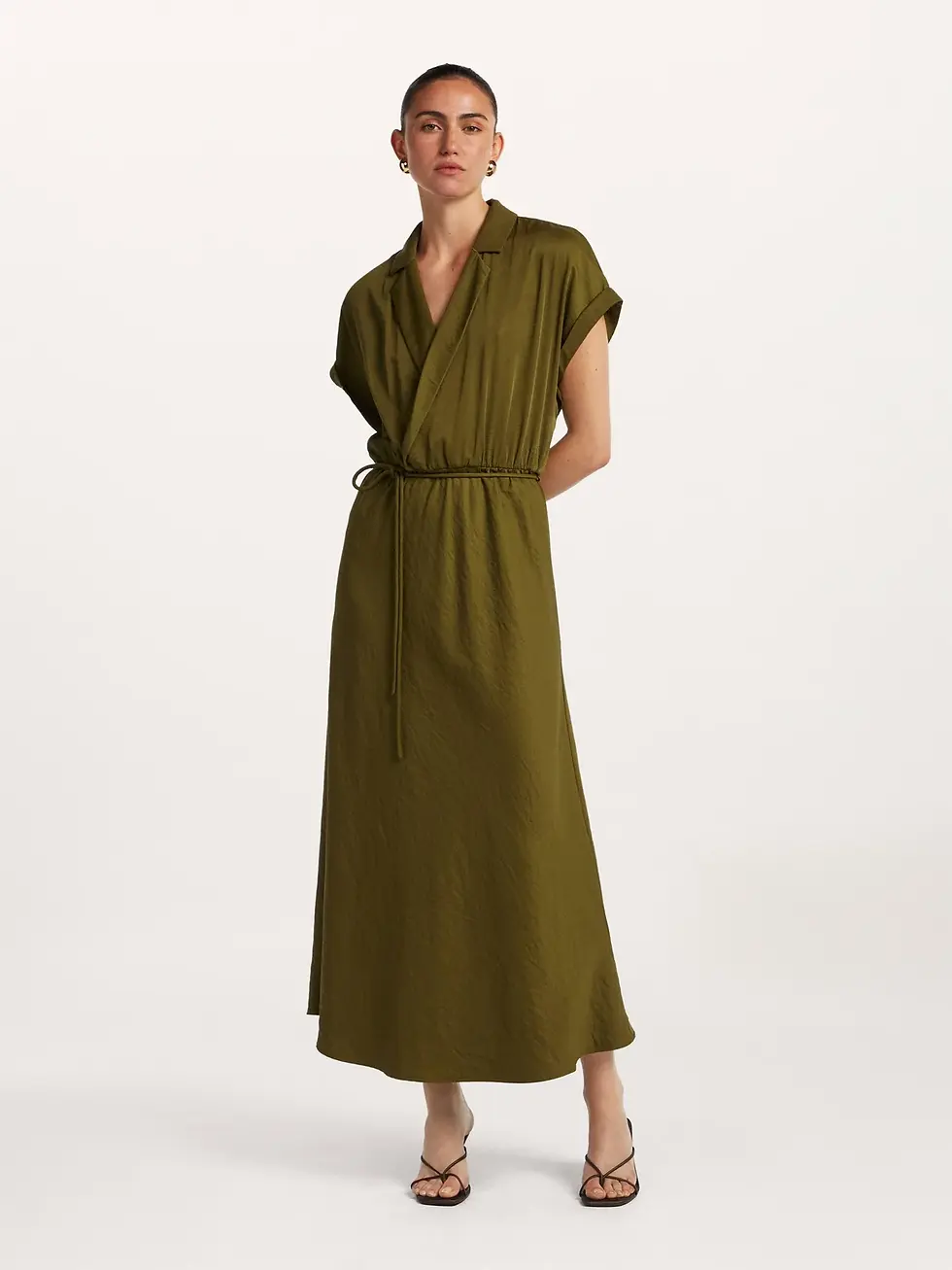beaumont Jordyn dress BC13353263 6800 moss green