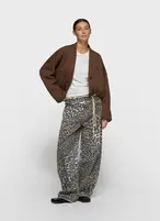 10days cropped baseball cardigan truffle 20-858-6201