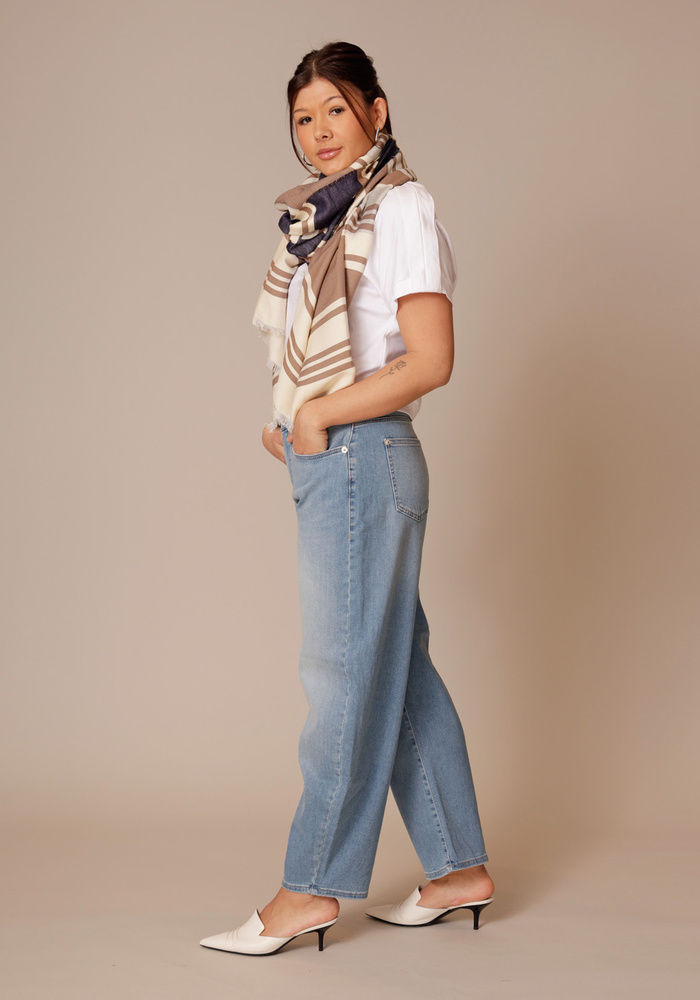 Mac jeans danni barrel scissor blue 0389L 3110/90 D411