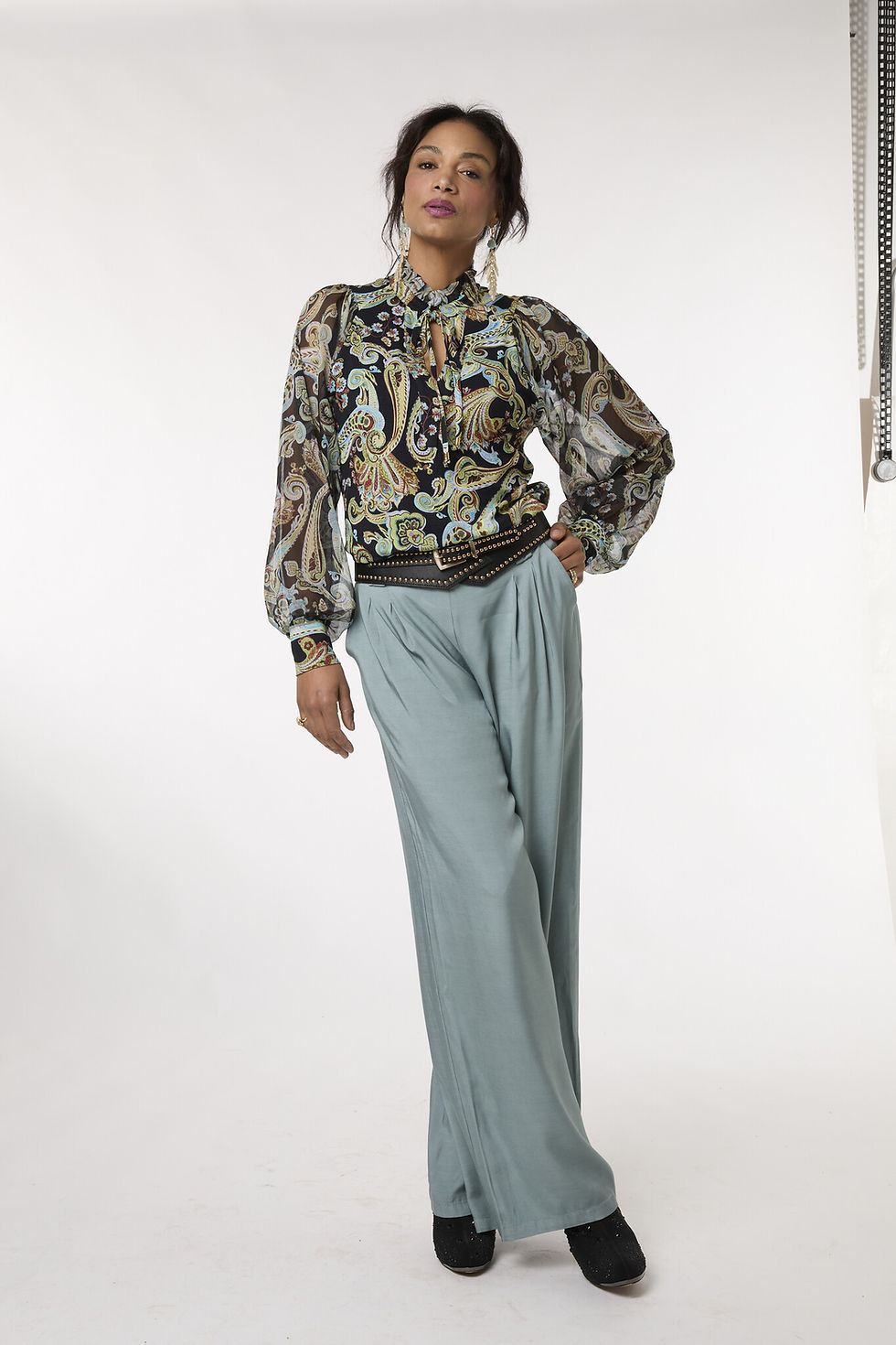 tessa Koops Jolanda paisley top 20186