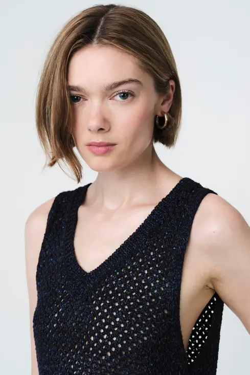 Jane Lushka Openwork Knit BDC90841