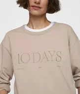 sweater rope beige logo 10days