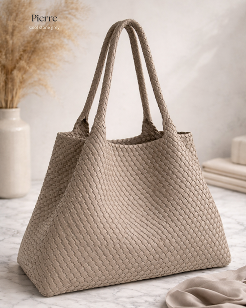 Statement tas beige