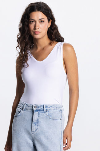 Jansen Amsterdam River Singlet TC 309 white