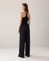 broek, zwart, tencel, spit, summum